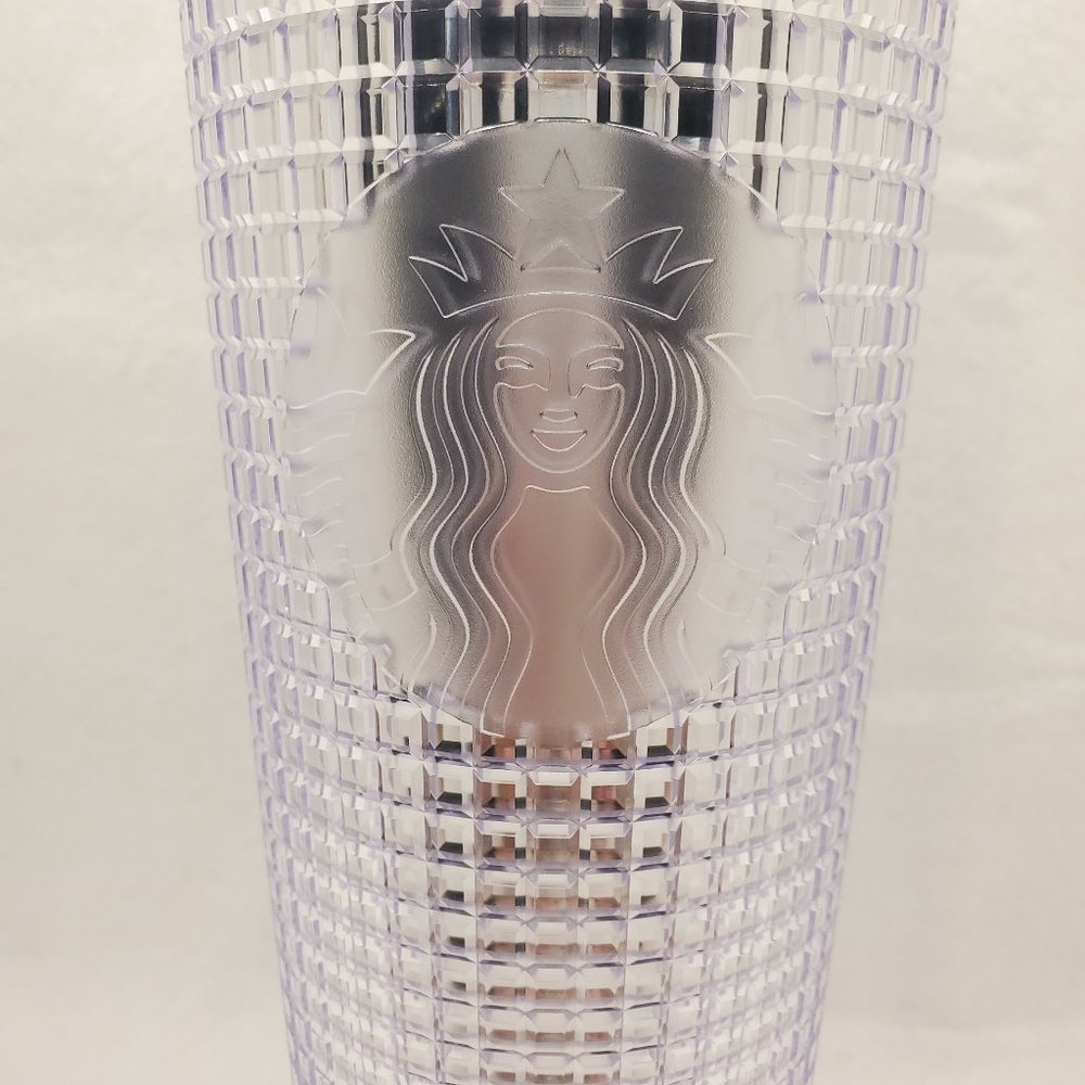 Starbucks Tumbler-Silver Studded